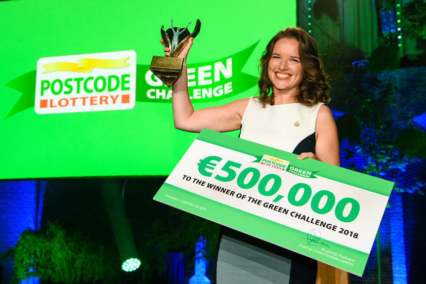 Great Bubble Barrier wint Postcode Lottery Green Challenge 2018