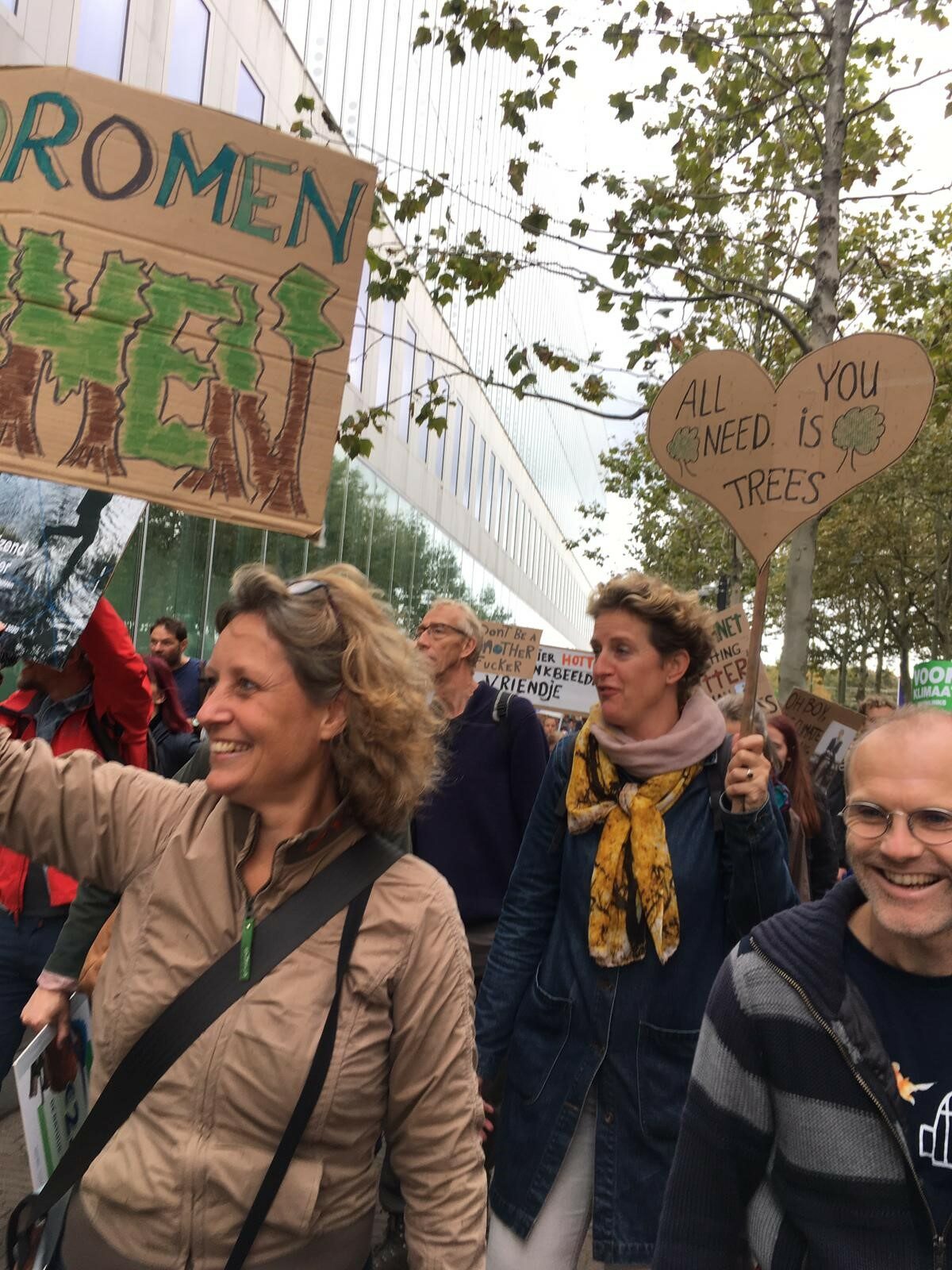 Klimaatstaking in tiental Nederlandse steden