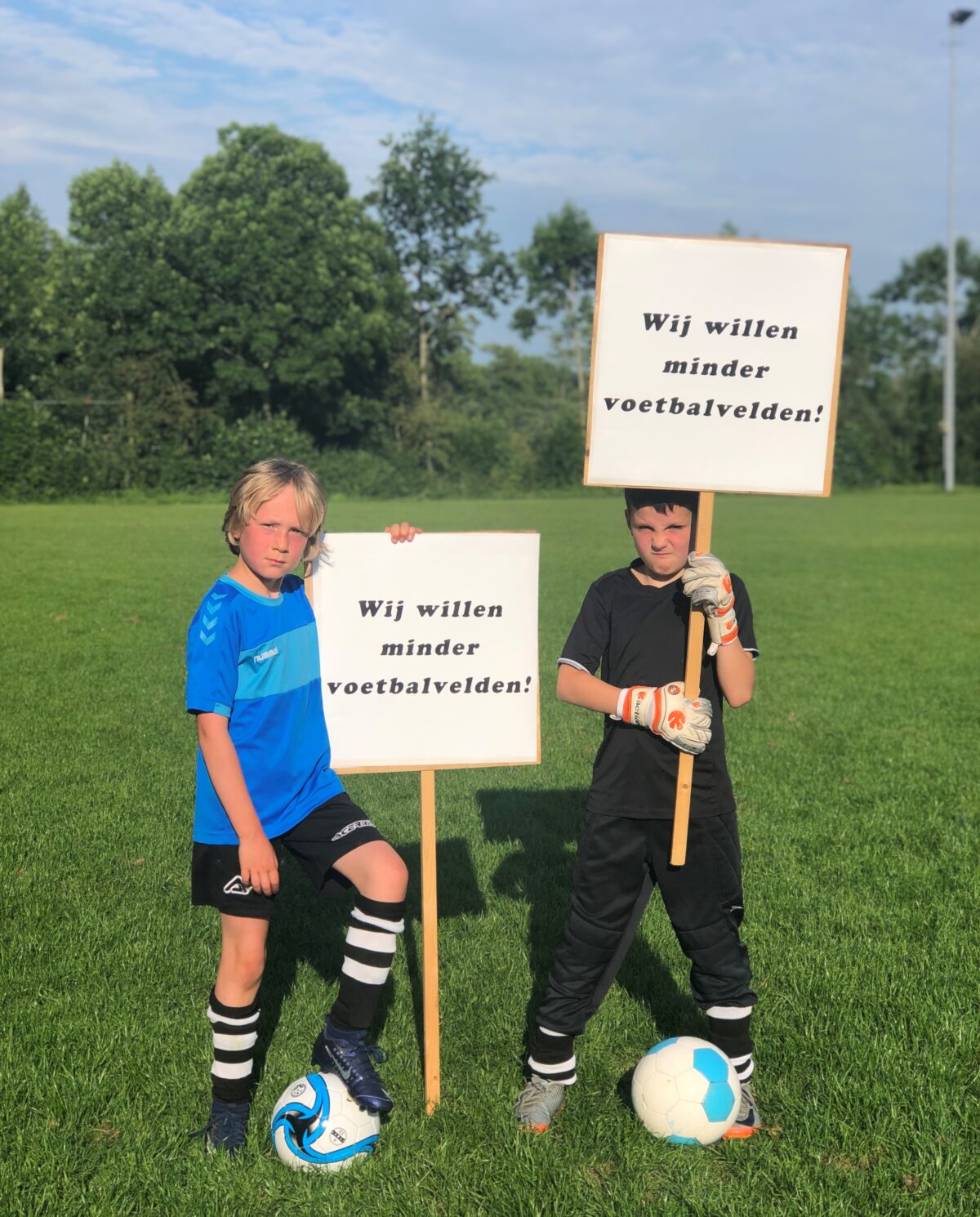 Friese Voetafdruk pleit voor minder voetbalvelden